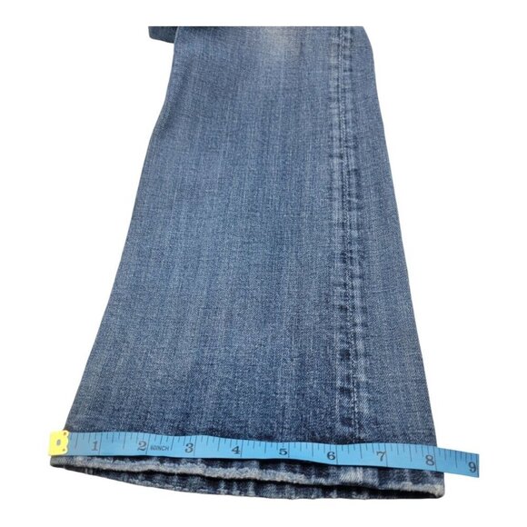 Miss Me Jean Women 28x33 Signature Boot Western Blue Denim Boho Bling Y2K - Picture 3 of 9